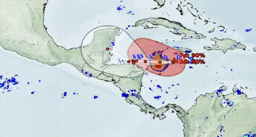 Ciclón tropical 19 traerá lluvias y tormentas al país, confirma Medio Ambiente