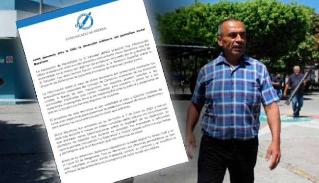 APES presenta ante la ONU caso de detención arbitrario contra periodista Víctor Barahona