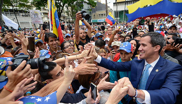 Guaidó convoca a la marcha "más grande de la historia" en Venezuela ...