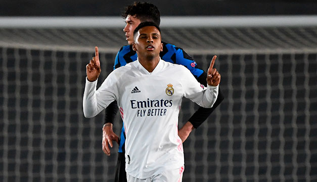 Rodrygo le da la victoria al Real Madrid ante el Inter de Milán