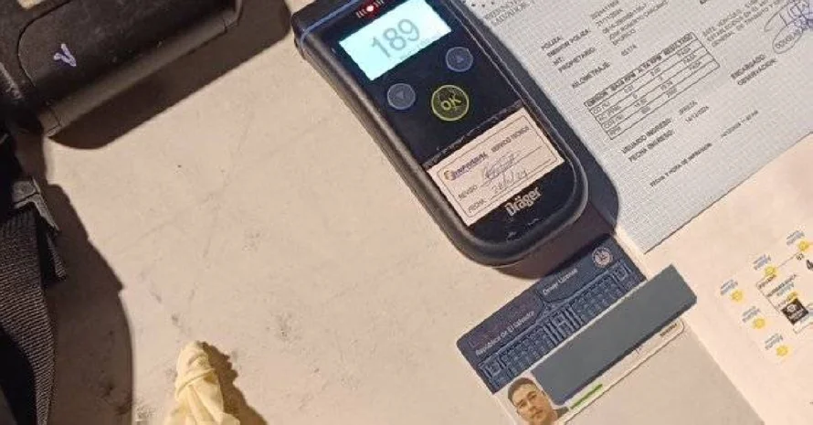 Siete conductores detenidos en dos horas por conducción peligrosa con alcohol