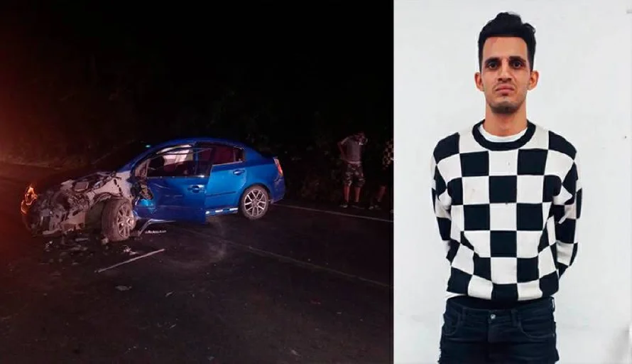Conductor es capturado por manejar bajo los efectos del alcohol y provocar un accidente en Chalatenango