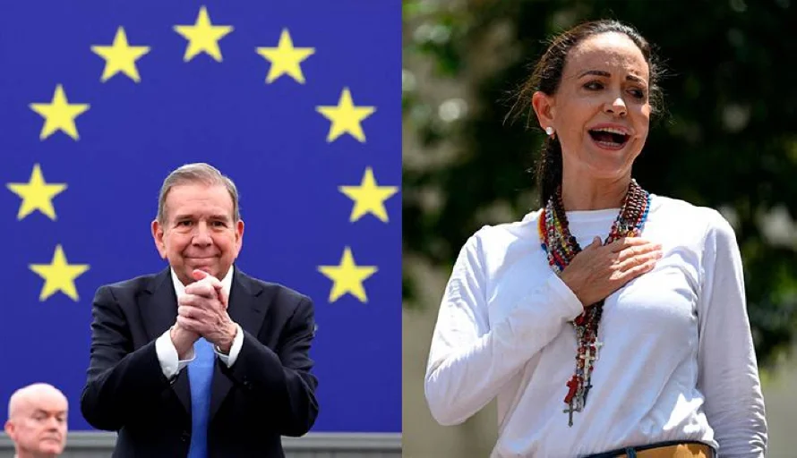 Jefe diplomático de EEUU conversa con líderes opositores venezolanos González y Machado