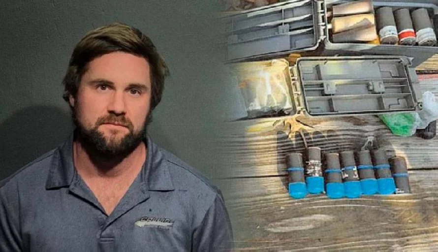 FBI incauta masivo cargamento de 150 bombas caseras en Virginia