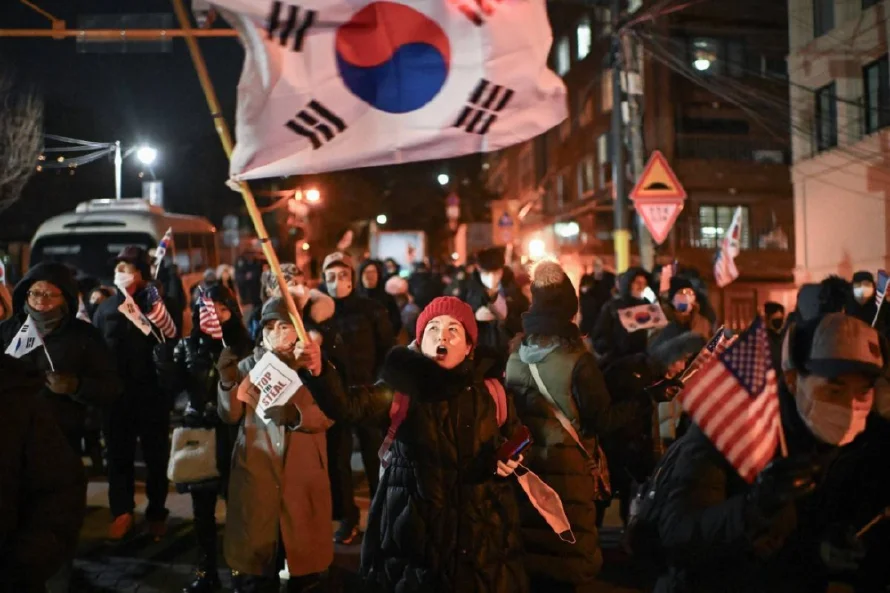 Un mes de caos político en Corea del Sur