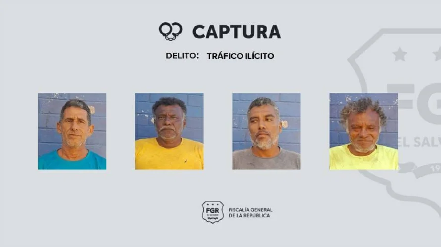 FGR pide prisión provisional para cuatro costarricenses acusados de tráfico ilícito