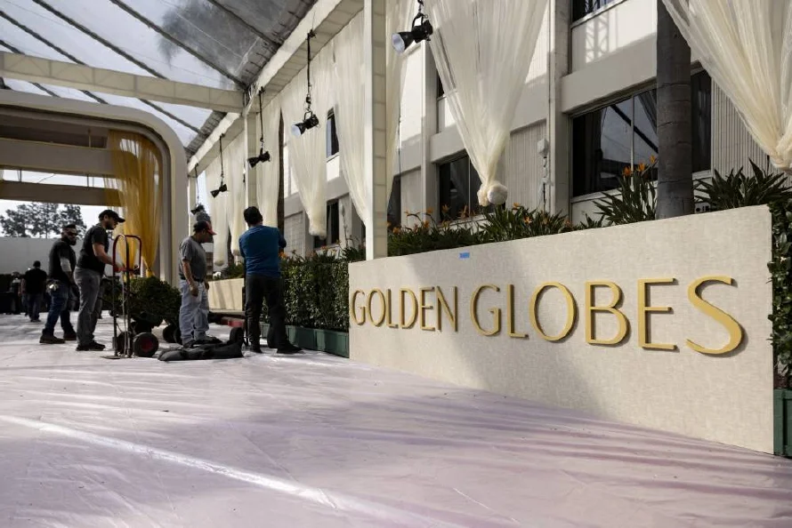 Estrellas de Hollywood listas para brillar en los Globos de Oro