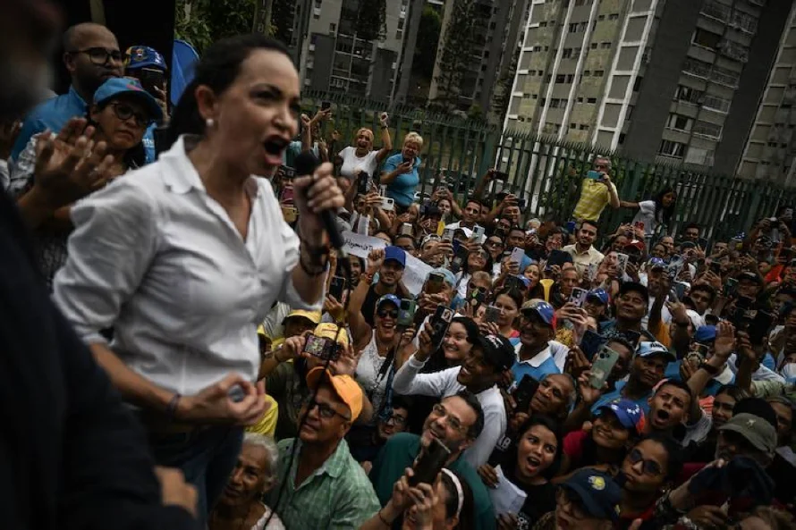 Oposición venezolana convoca una manifestación en la víspera de la investidura de Maduro