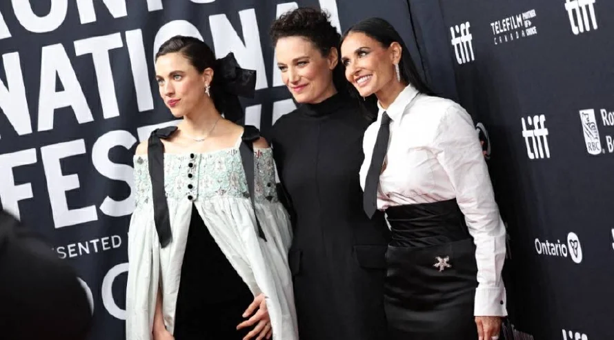 Demi Moore "siempre ha estado aquí", dijo la directora de "La sustancia"