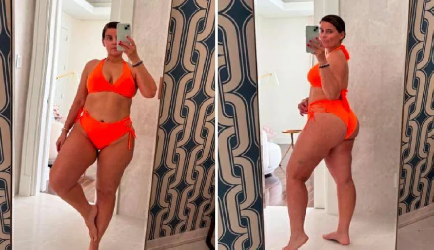 Nelly Furtado posa en bikini y presume várices para enviar mensaje de amor propio