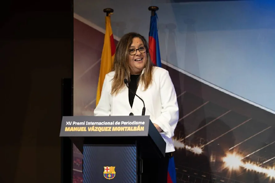 La vicepresidenta del Barça niega que haya "negligencia" del club en el "caso Olmo"
