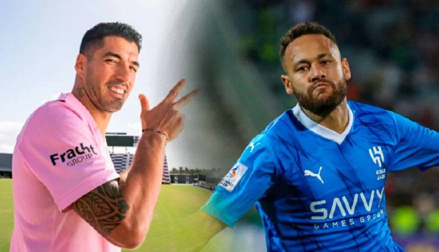 Luis Suárez sobre Neymar: "Te genera ilusión tener un jugador como él" en Inter Miami
