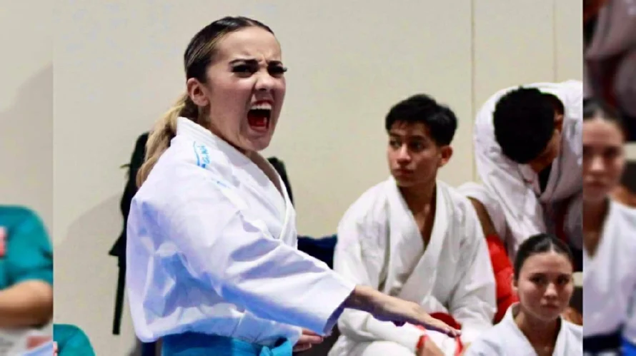 Gabriella Izaguirre representará El Salvador en el Karate1 Serie A en Georgia