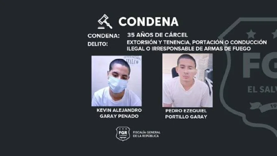 Tribunal condena a 35 años de prisión a dos hombres por extorsionar a comerciantes en Lourdes Colón