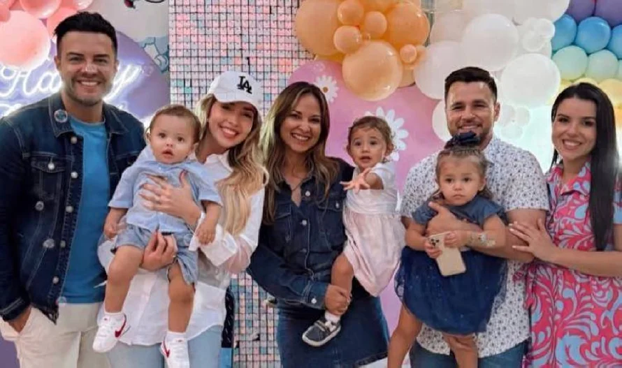 Famosos celebraron el cumple de la pequeña Mishelle, hija de Mario Sibrián