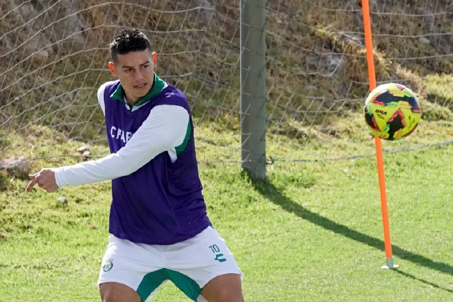 Soy muy competitivo, no tengan duda: James Rodríguez en su presentación con León