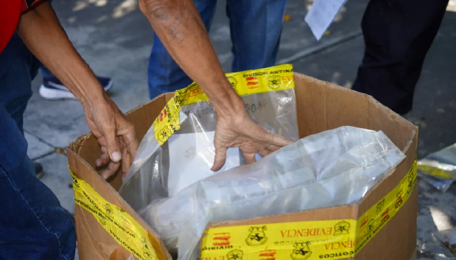 FGR y PNC destruyen droga valorada en más de $83,000