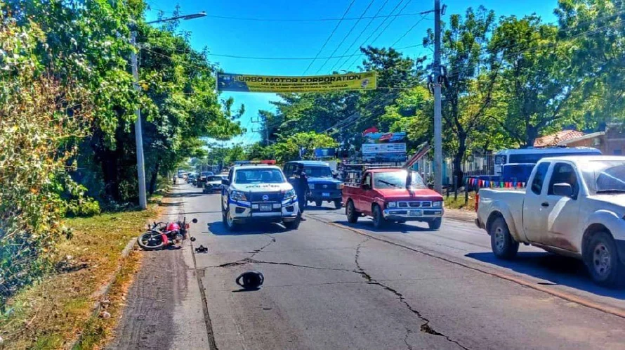 Un motociclista muerto y otro lesionado en accidentes de tránsito este sábado
