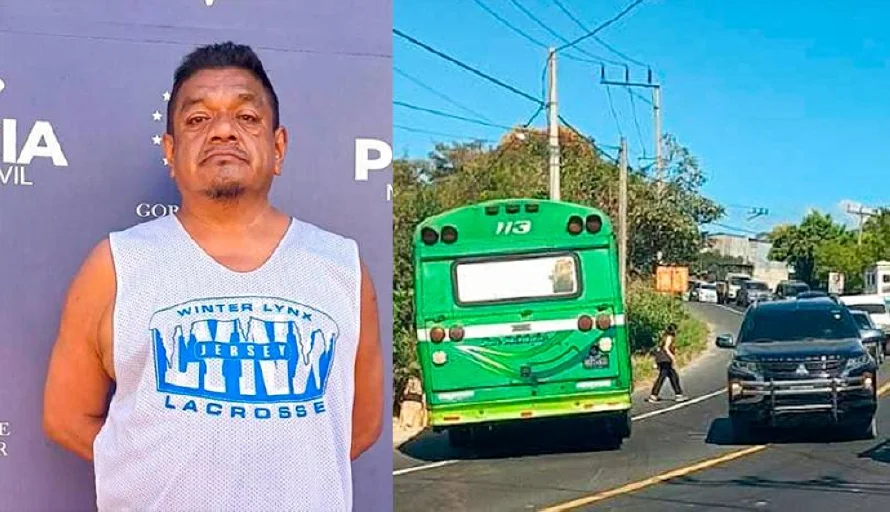 Detienen a conductor ebrio que colisionó con un autobús en San Martín