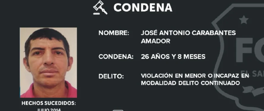 Condenan a más de 26 años de cárcel a sujeto por abusar sexualmente de una menor en La Paz