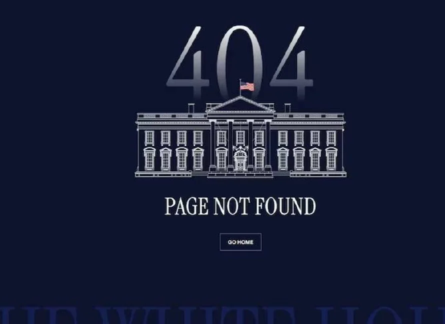 Trump cierra la página web y las redes sociales de la Casa Blanca en español
