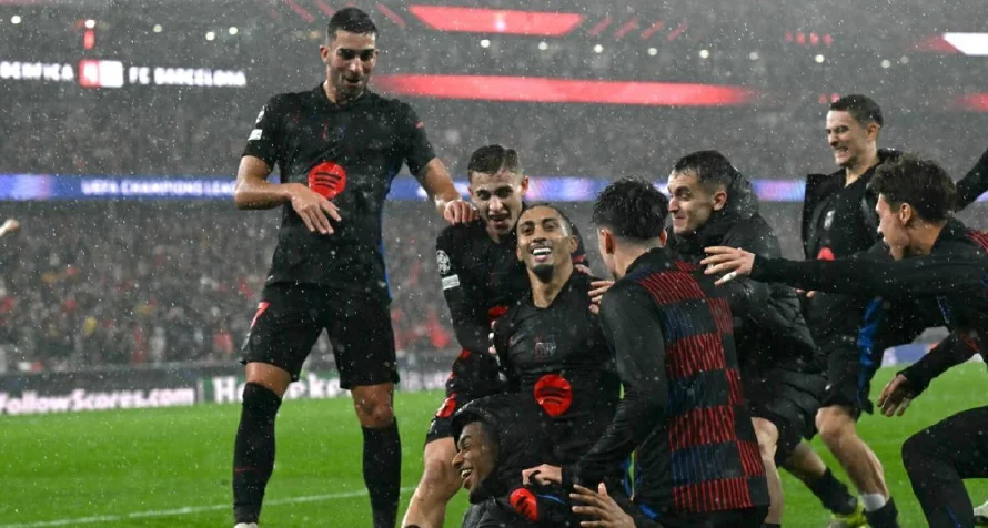 Barcelona remonta 5-4 a Benfica y clasifica a octavos de Champions