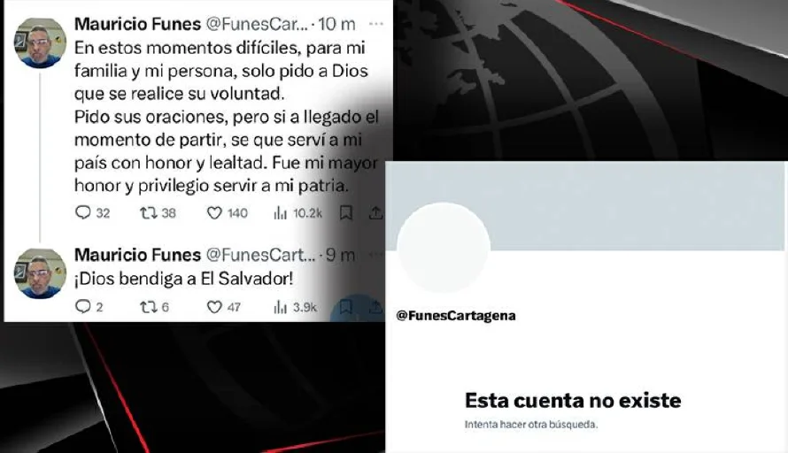 Cuenta de Funes en red social X fue cerrada tras anuncio de su muerte