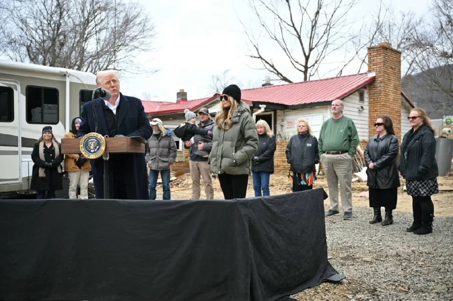 Trump visita California en plena crisis por incendios forestales
