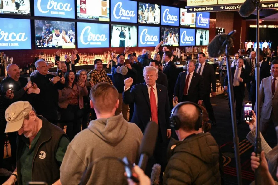 Trump remata en Las Vegas una agitada primera semana de mandato