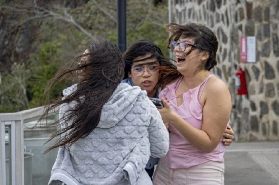Los vientos volverán a acelerarse este martes