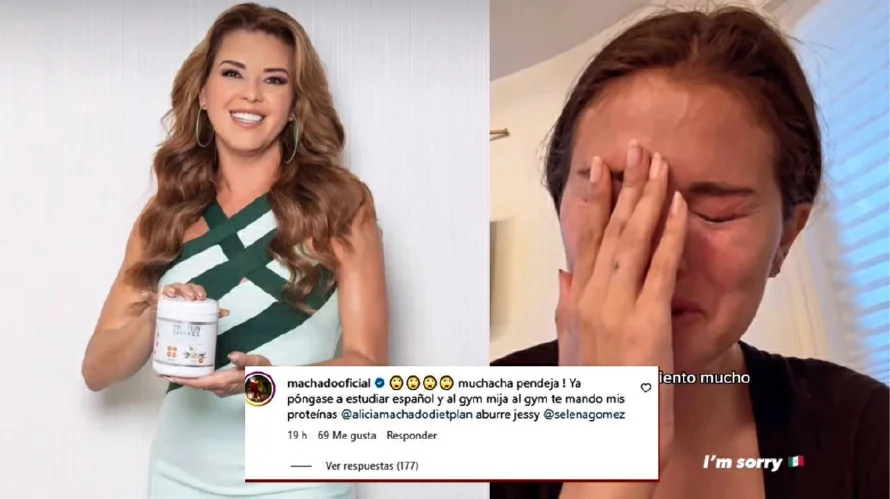 ¿Alicia Machado le hace bullying a Selena Gómez por su peso?