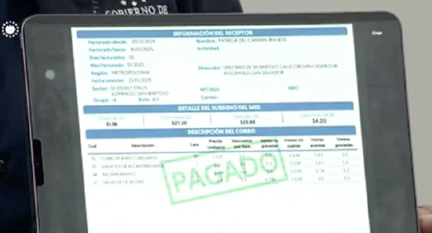 Así puede descargar su factura "pagada" del recibo de agua de ANDA
