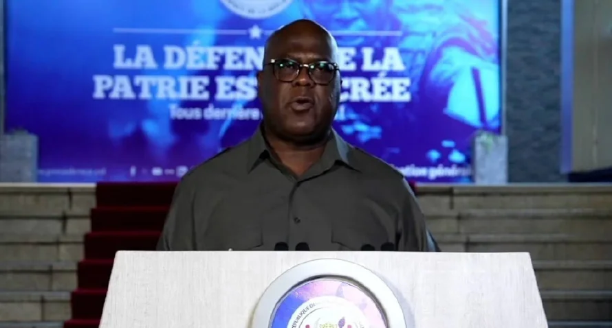 El presidente de RDC apela a la movilización tras la ofensiva del M23: "Debemos reforzar nuestras filas"