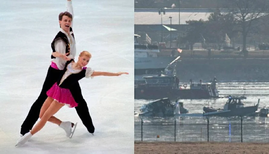 Luto en el patinaje por muerte de dos excampeones en colisión aérea de Washington