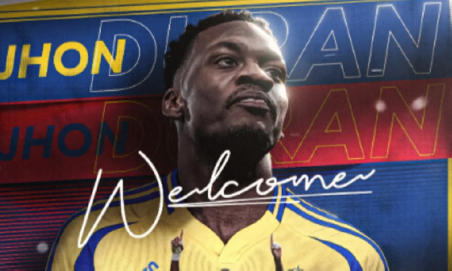 El colombiano Jhon Durán es nuevo fichaje del Al Nassr saudí
