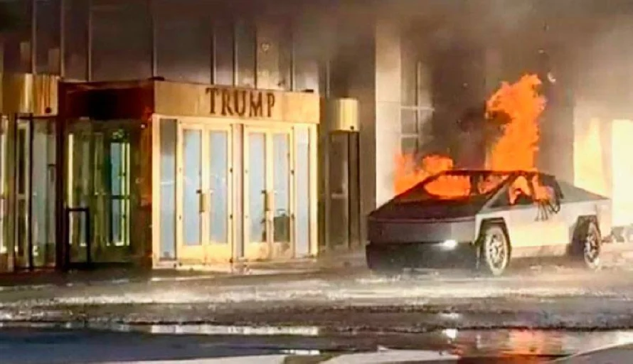 Al menos un muerto por explosión de un Tesla en hotel de Trump en Las Vegas