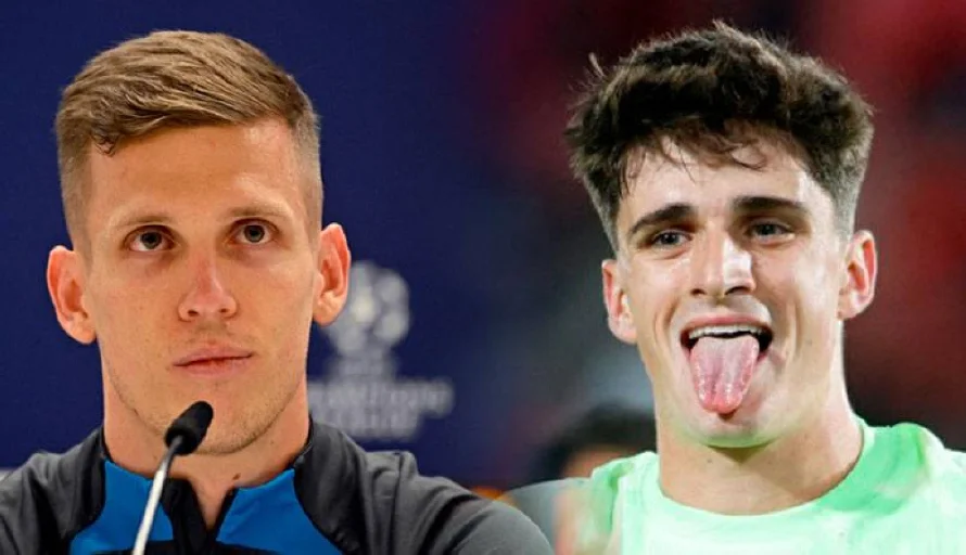 LaLiga borra a Dani Olmo y Pau Víctor de la plantilla del FC Barcelona