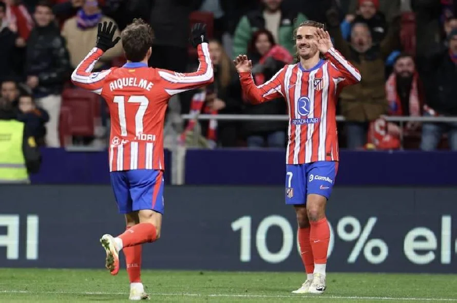 Griezmann empuja al Atlético de Madrid y mete presión al Real Madrid