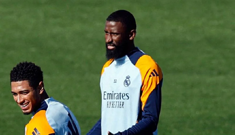 Rüdiger sufre una lesión en el bíceps femoral y estará unas tres semanas de baja