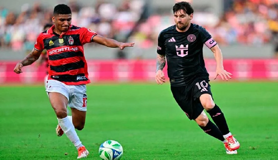El Inter Miami de Messi gana 3-1 amistoso al modesto Sporting de Panamá