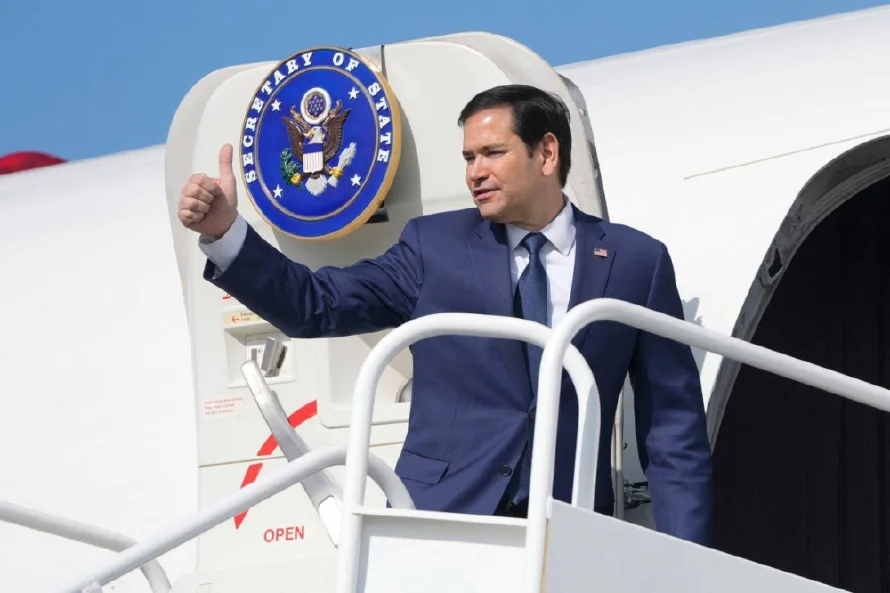 En vivo: Llega el secretario de Estado de EEUU, Marco Rubio, a El Salvador