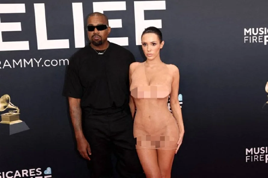 Transparencia de Bianca Censori le ganó a la audiencia de los mismos Grammys