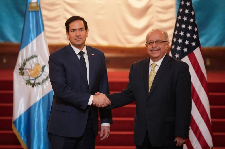 Rubio busca en Guatemala cooperación para deportaciones masivas de Trump