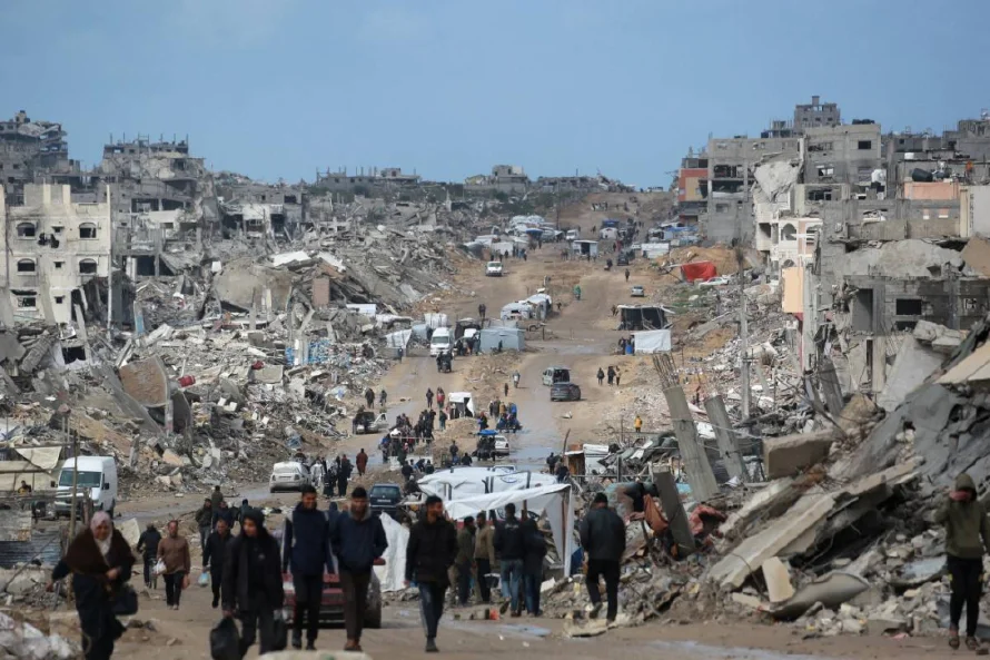 Israel prepara un plan para la salida "voluntaria" de la población de Gaza