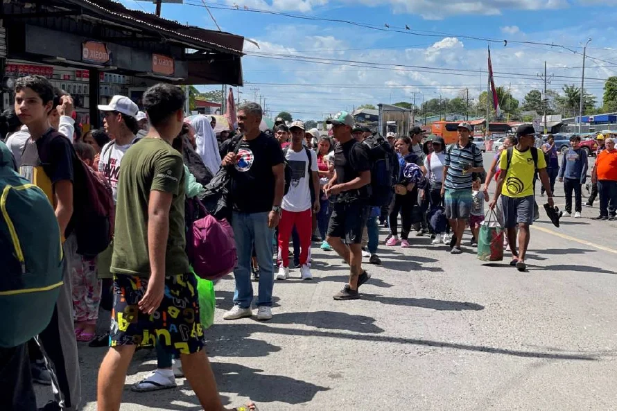 Caravana de migrantes quiere regresar a Venezuela por temor a Trump