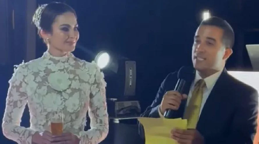 La poesía que le recitó Juan Marcos Flores a Andrea Mariona en su boda