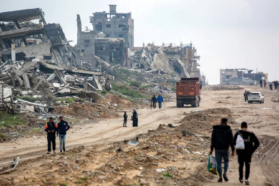 Egipto presentará un plan de reconstrucción de Gaza que no suponga el desplazamiento de los palestinos