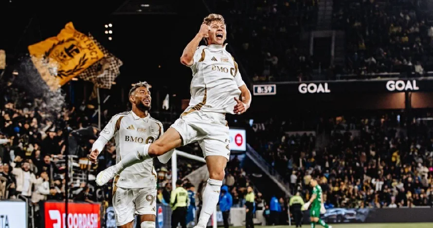 Salvadoreño Nathan Ordaz anota gol para Los Ángeles en amistoso contra el América