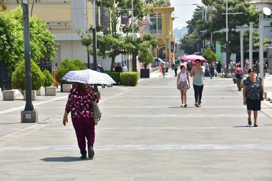 Ambiente "muy cálido" y lluvias puntuales para este jueves