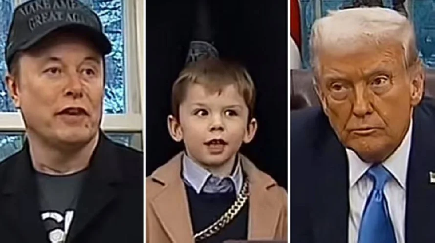 Pequeño hijo de Elon Musk revelaría supuesta verdad sobre Donald Trump